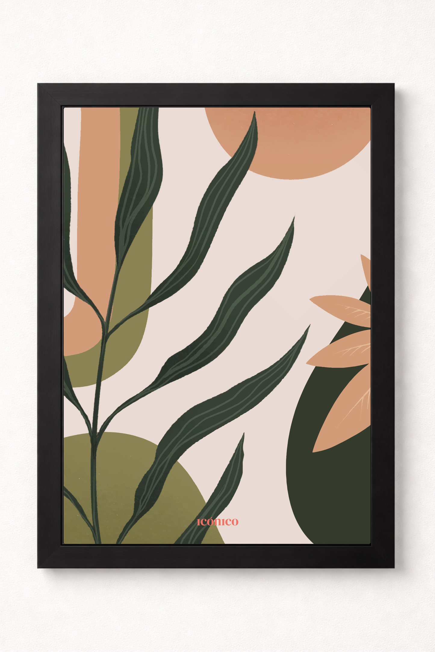Abstracto: Follaje Terracota