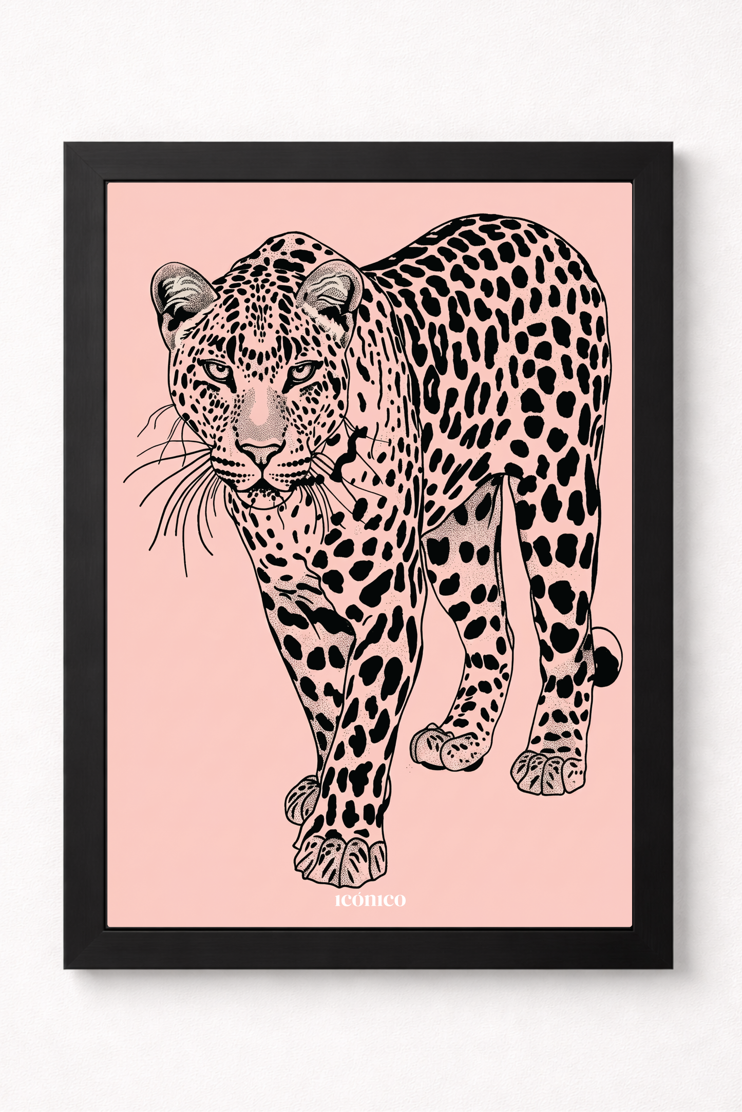 Mundo Animal: Leopardo en Rosa